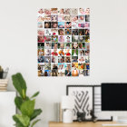 Collage photo de 80 personnalisées