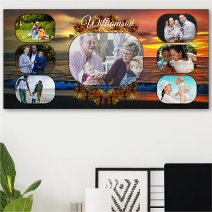 Affiche Collage photo de famille Sunset 1577 Art Print