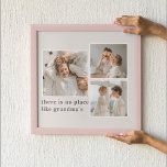 Affiche Collage photo et devis cadeau de la meilleure gran<br><div class="desc">A Collage Photo & Citation Best Grandma Gift est un cadeau personnalisé et réfléchi pour une grand-mère bien-aimée. Ce cadeau comprend généralement un collage de photos qui met en vedette la grand-mère, ses enfants, petits-enfants et d'autres êtres chers. Les photos sont arrangées de manière créative et artistique, avec des tailles...</div>