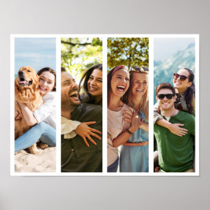 Affiche Collage photo minimaliste moderne 4