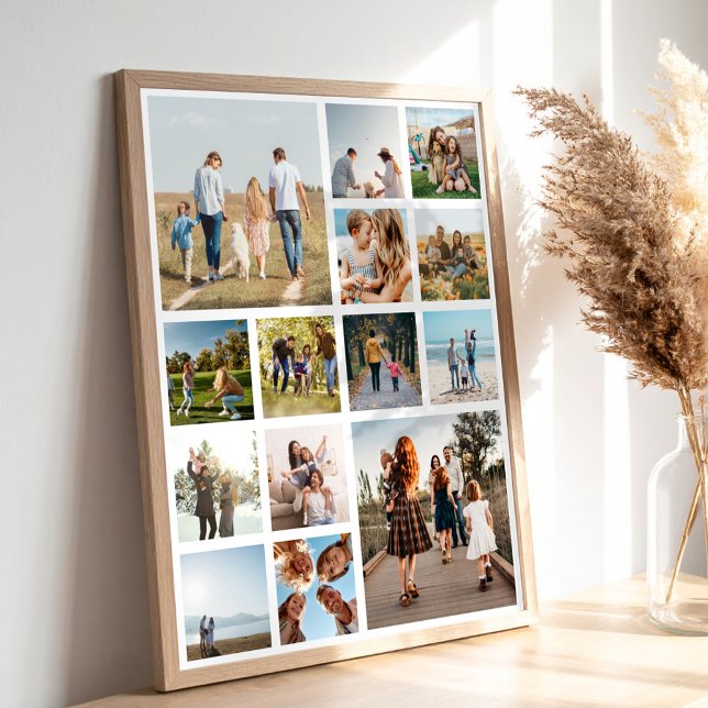 Affiche Collage photo moderne 14 (Créateur téléchargé)
