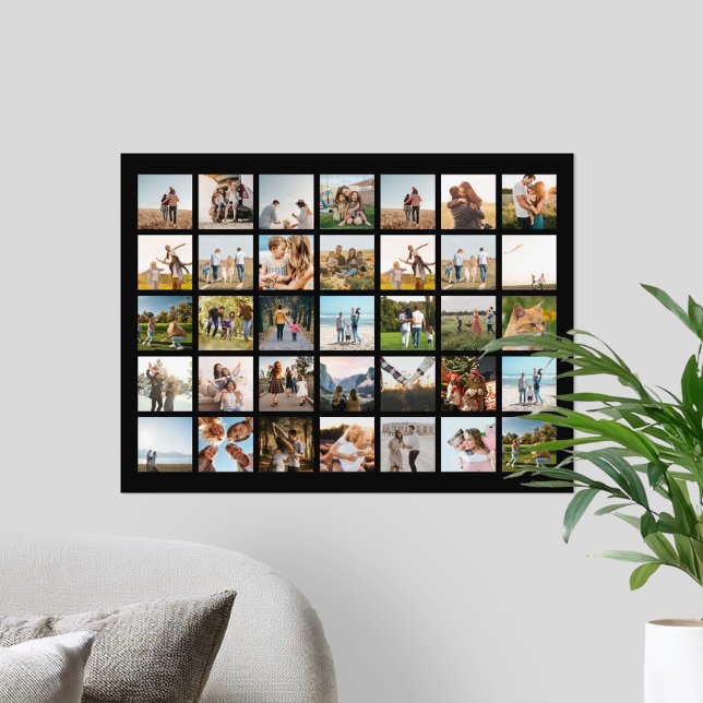 Affiche Collage photo moderne 35 (Créateur téléchargé)