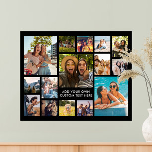 Affiche Collage photo moderne simple 15