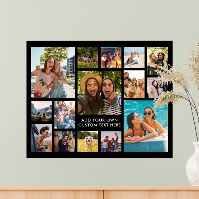 Affiche Collage photo moderne simple 15 (Créateur téléchargé)