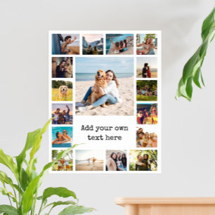 Affiche Collage photo moderne simple 17