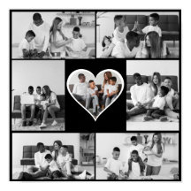 Collage photo noir et blanc 7