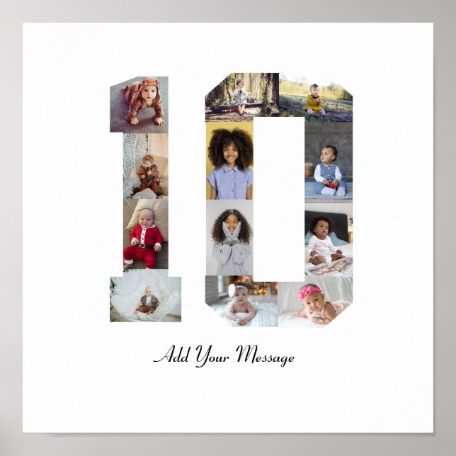 Affiche Collage photo numéro 10 (Devant)