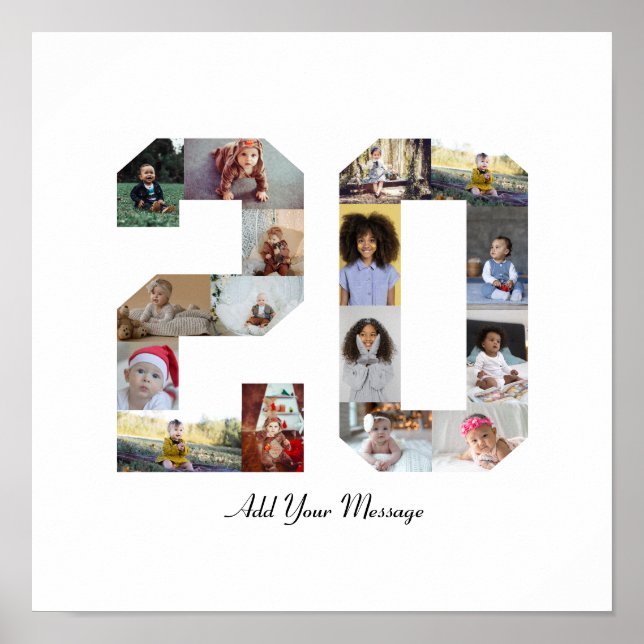 Affiche Collage photo numéro 20 (Devant)