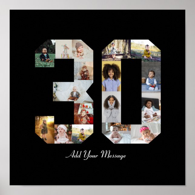 Affiche Collage photo numéro 30 (Devant)