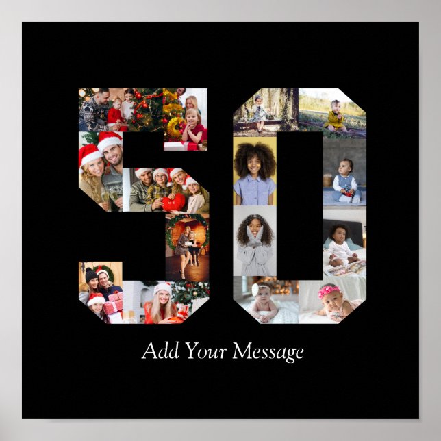 Affiche Collage photo numéro 50 (Devant)