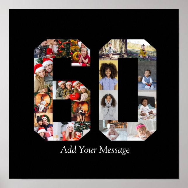 Affiche Collage photo numéro 60 (Devant)