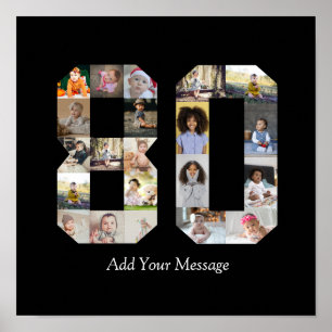 Affiche Collage photo numéro 80