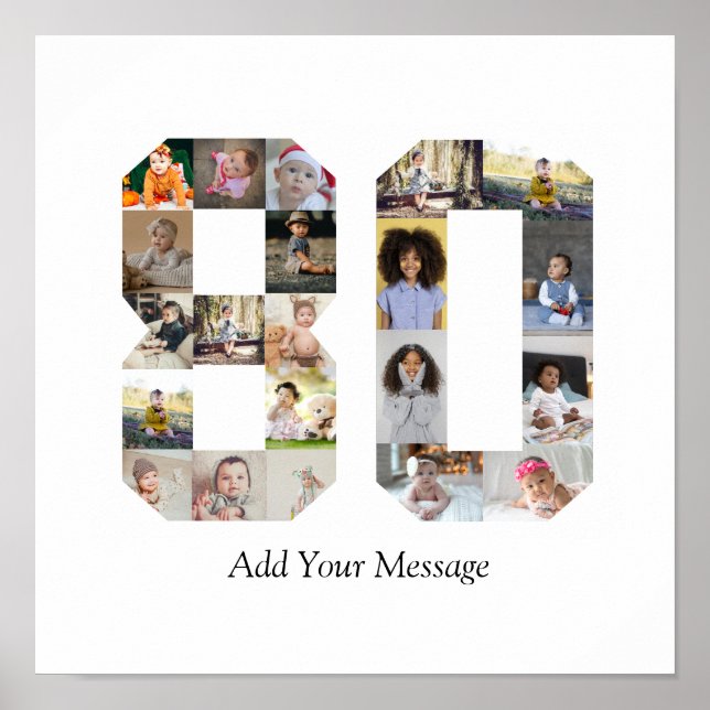 Affiche Collage photo numéro 80 (Devant)