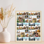 Affiche Collage photo personnalisé 32<br><div class="desc">Créez votre propre personnalisation 32 Photo Collage Poster Art Mur</div>