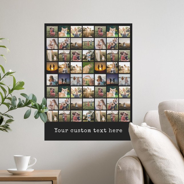 Affiche Collage photo personnalisé 56 (Créateur téléchargé)