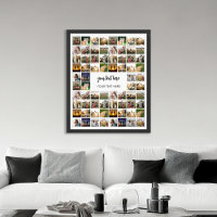 Collage photo personnalisé moderne