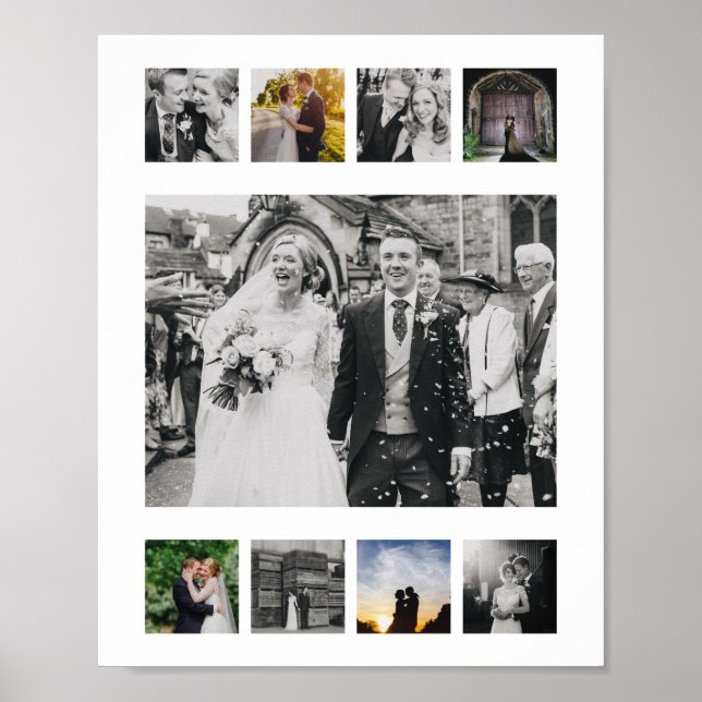 Affiche Collage photo simple (Devant)