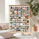 Affiche Collage photo simple moderne 108<br><div class="desc">Créez votre propre affiche photo-collage personnalisée avec 108 de vos photos préférées.</div>
