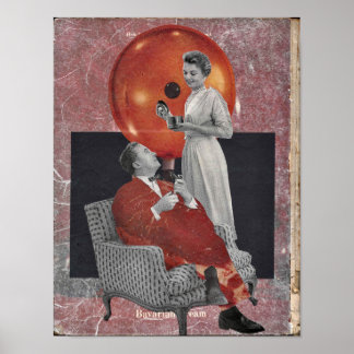 Affiche Collage vintage