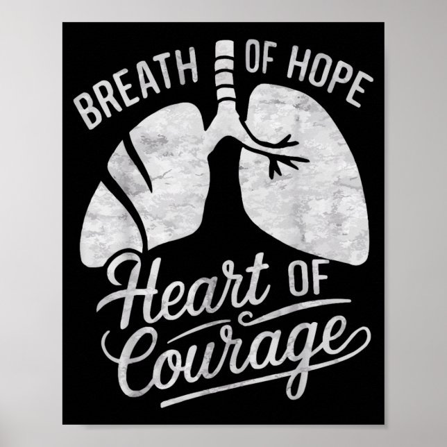 Affiche Collapsed Lung Survivor Lung Disease Pneumothorax  (Devant)