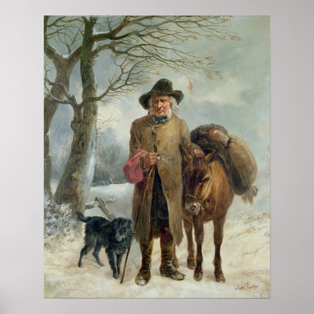 Affiche Collecte de carburant hivernal (Devant)