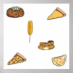 Affiche Collecte de nourriture rapide