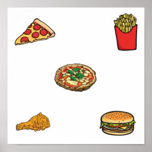 Affiche Collecte de nourriture rapide