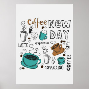 Affiche Collection Café Lover Pour Le Nouveau Jour