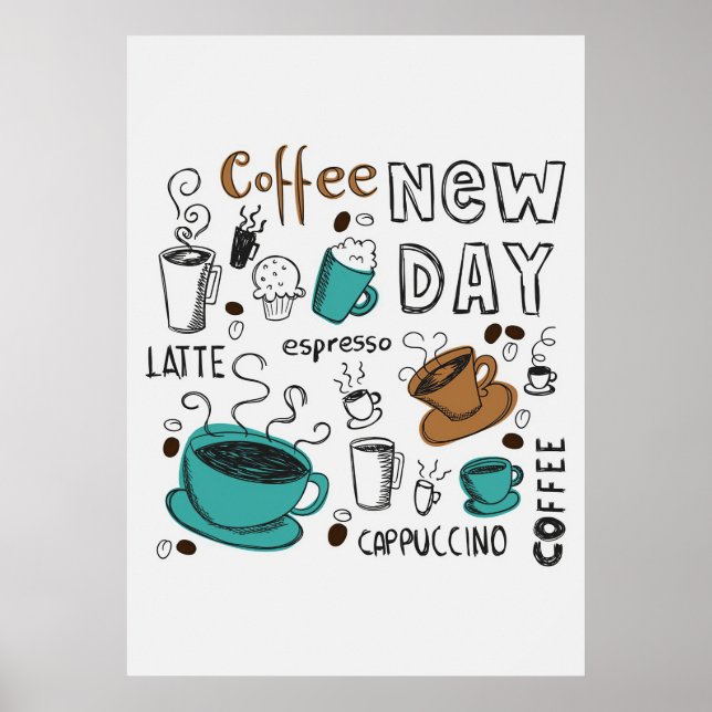 Affiche Collection Café Lover Pour Le Nouveau Jour (Devant)