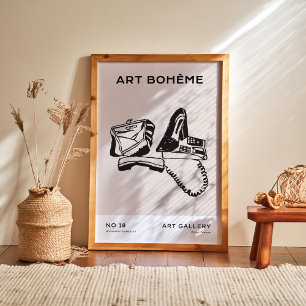 Affiche Collection d'affiches d'art bohème