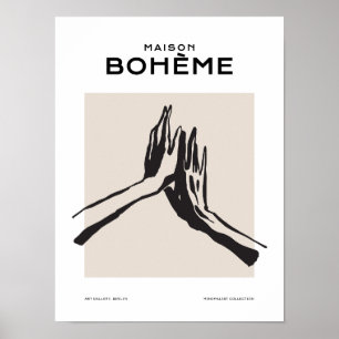 Affiche Collection d'affiches d'art bohème