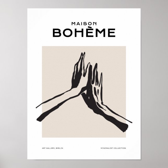 Affiche Collection d'affiches d'art bohème (Devant)