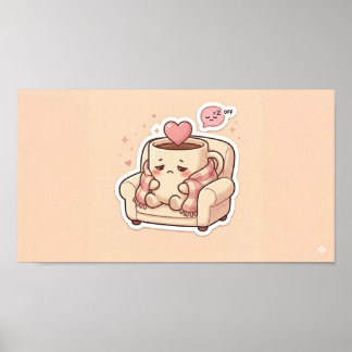 Affiche Collection d'autocollants tendance | Digita mignon