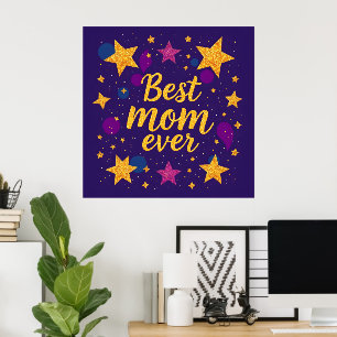 Affiche Collection de cadeaux de luxe tendance Stars