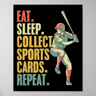 Affiche Collection de cartes de sport Basketball Carte de