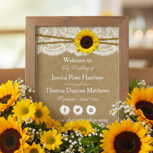 Affiche Collection de Mariages Kraft, dentelle et tourneso