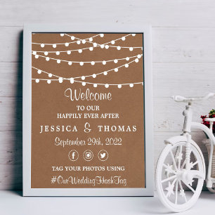 Affiche Collection de Mariages Rustic Kraft