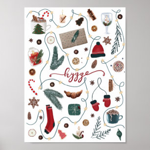 Affiche Collection de Noël Hygge