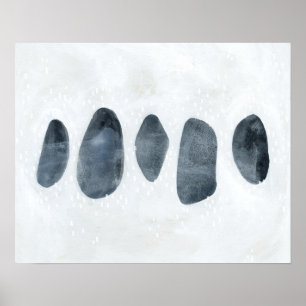 Affiche Collection de pierres II