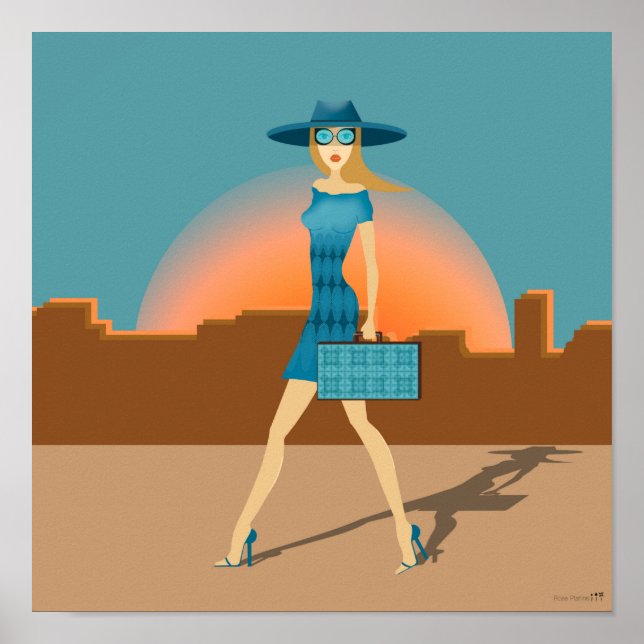 Affiche Collection Design Roseplatine® (Devant)