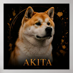 Affiche Collection Esprit Noble Akita