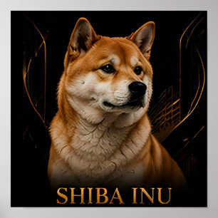 Affiche Collection Héritage Compagnon Shiba Inu