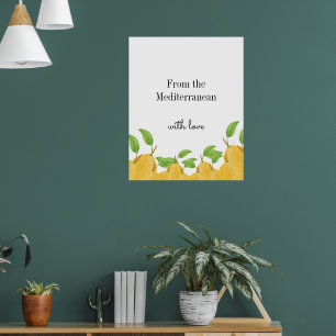 Affiche Collection Lemon Bloom