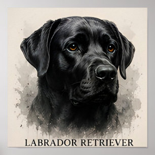 Affiche Collection Luxueuse pour Amants de Labrador Retrie