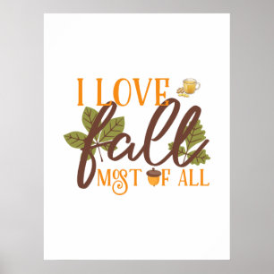 Affiche Collection Maison & Cadeaux de la Saison d'Automne