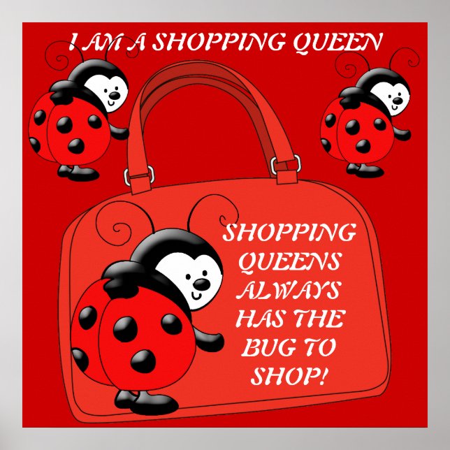 AFFICHE COLLECTION REINE DU SHOPPING (Devant)
