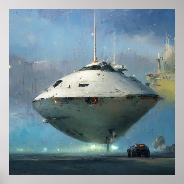 Affiche Collection science-fiction : hommage à John Berkey (Devant)