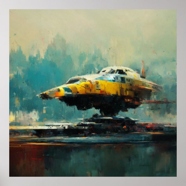 Affiche Collection science-fiction : hommage à John Berkey (Devant)