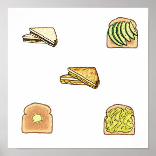 Affiche Collection Toast