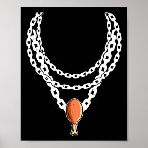 Affiche Collier Turquie Pendentif de jambe Jour d'Action d